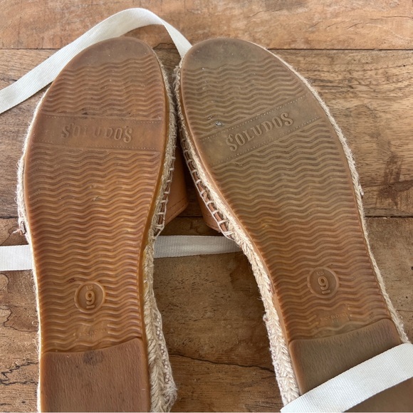 Soludos Lace Up Leather Espadrille - Picture 8 of 10